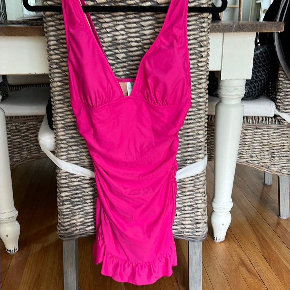 J. Crew Pink One-Piece Swimsuit